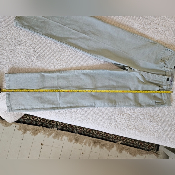 Joe's Jeans high-rise wide leg crop jeans women's size 24 - Picture 6 of 10